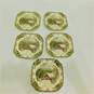Johnson Brothers Friendly Village Set of 5 Square Dessert Plates 6.5 Inch image number 1