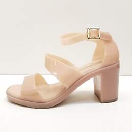 Melissa Model Strappy Jelly Block Sandals Light Pink 9 alternative image