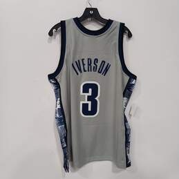 Mitchell & Ness Men's NCAA Georgetown Hoyas #3 Iverson Jersey Size XL with Tags alternative image