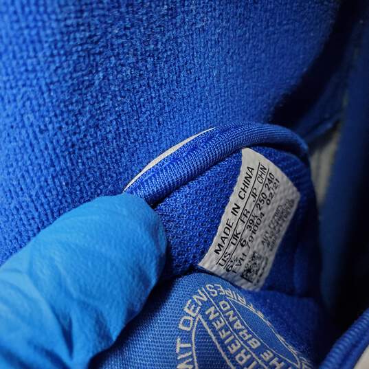 Mn Adidas Originals Forum Mid White Royal Blue Sz 6.5 image number 5