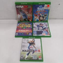 5pc. Bundle of Assorted Xbox One Games