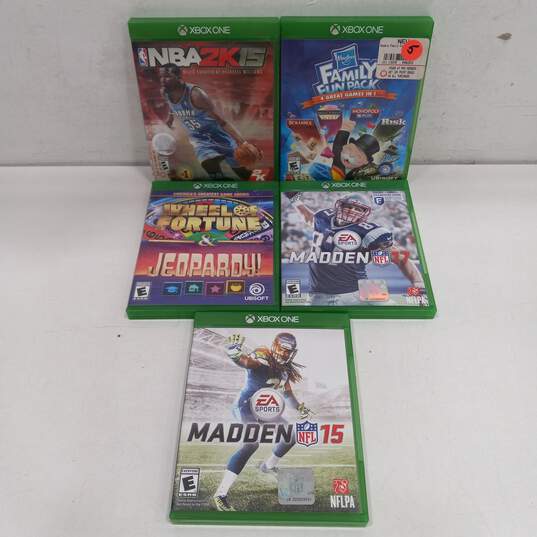 5pc. Bundle of Assorted Xbox One Games image number 1