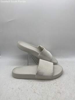 Lululemon Mens Restfeel White Open Toe Slip-On Flat Slide Sandals Size 9 alternative image