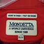 VTG Mondetta MN's Embroidered USA Red White & Blue Bomber Jacket Size XP image number 4