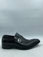 Authentic Gucci GG Black Square-Toe Loafers M 10D image number 1