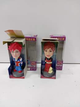 Vintage Pair of MovieToy Osbourne Family Bobble-Head Bobber Figurines w/Boxes