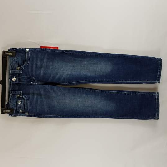 True Religion Girl Blue Jeans 7 NWT image number 1