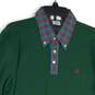 Brooks Brothers Mens Multicolor Tartan Trim Long Sleeve Polo Shirt Size L image number 3