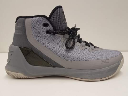 Under Armour Stephen Curry 3 Basketball Shoes Grey 10 image number 4