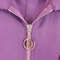 Delano Women Purple Jersey Jumpsuit Sz 0 NWT image number 5