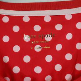 Kate Spade Women's Red Pajama Gown SZ S alternative image