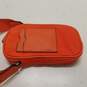 GUESS Orange Logo Nylon Cell Phone Small Shoulder Bag image number 2