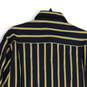 NWT Mens Multicolor Striped Long Sleeve Collared Button Up Shirt Size Large image number 4
