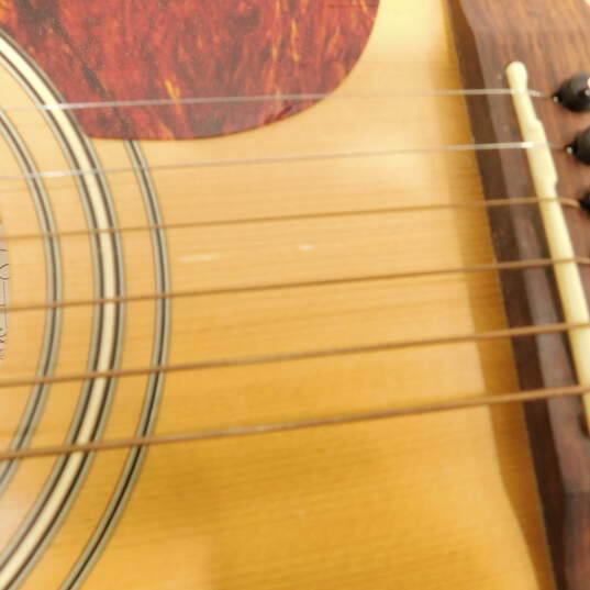 Cort Brand AJ 830 TF Model Wooden Acoustic Guitar w/ Soft Gig Bag image number 5