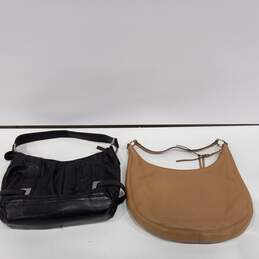 Pair of Leather Tote Bags alternative image