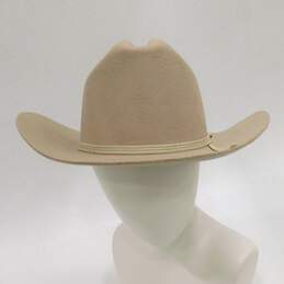 Vintage Rockmount Ranch Wear Fur Blend Size 7 1/8 Tan Cowboy Hat alternative image