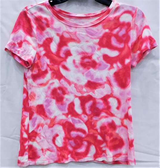Relativity Pink Tie dye t shirt SZ PS image number 2