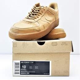 Nike Air Force 1 '07 Low Flax Women's Casual Sneakers Size 10