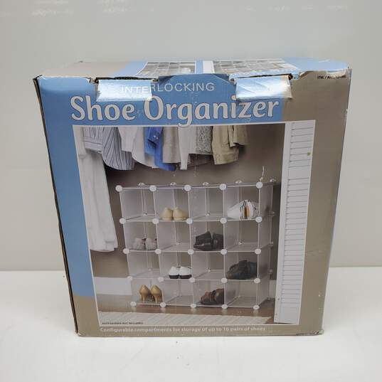 Interlocking Shoe Organizer Configurable Compartments image number 5