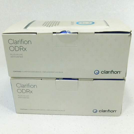 Pair of Clarifion ODRx UV-C Personal Mini Air Purifiers IOB image number 2