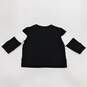 Black White Gray Color Block Letter J Monogram Baby Sweater NWT image number 7