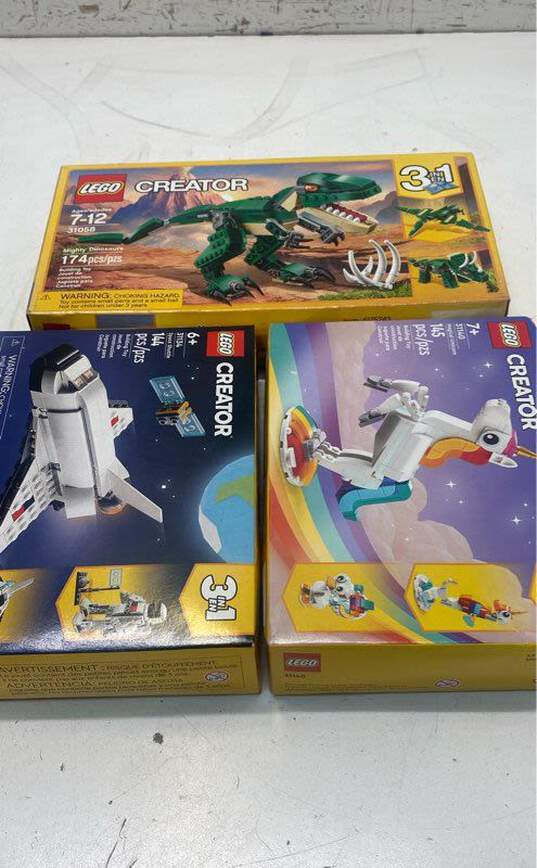 Lego Creator 31058, 31134, & 31140 image number 1