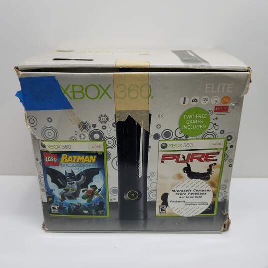 Microsoft Xbox 360 Fat 120GB Console Bundle Controller & Games In box image number 6