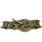 Designer Lucky Brand Gold-Tone Fashionable Toggle Clasp Chain Bracelet image number 4
