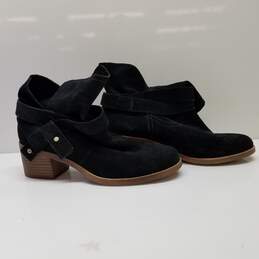 UGG Elora Black Suede Boots Black Size 7 alternative image
