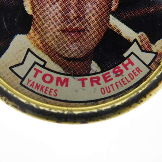 1964 Tom Tresh Topps Coins # 10 New York Yankees image number 3