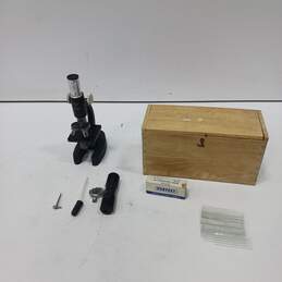 Mini Microscope w/ Accessories In Box