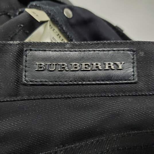 Burberry London Men's Black Denim Button Fly Jeans Size 30R w/COA image number 6