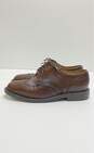 Oak Street Bootmakers Brown Leather Wingtip Oxford Dress Shoes Men's Size 9 D image number 2