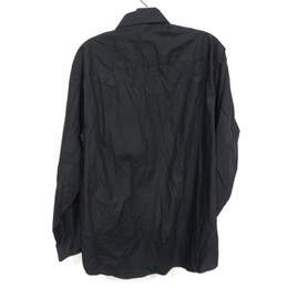 Calvin Klein Black Button Down Dress Shirt Size 16x34/35 NWT alternative image