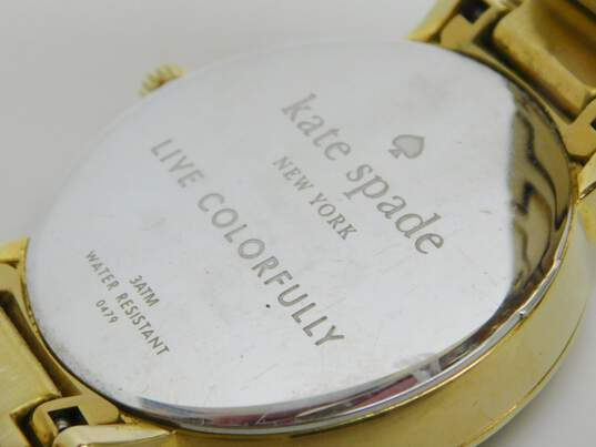 Buy the Kate Spade Designer Day/Date Quartz Live Colorfully Watch |  GoodwillFinds