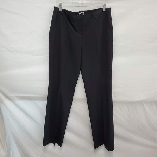 NWT Halogen WM's Black Taylor Curvy Fit Trousers Size 10 x 30 image number 1