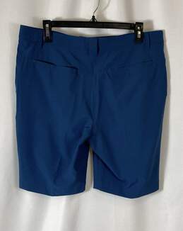 Lacoste Mens Blue Low Rise Flat Front Slash Pockets Golf Bermuda Shorts Size 34 alternative image
