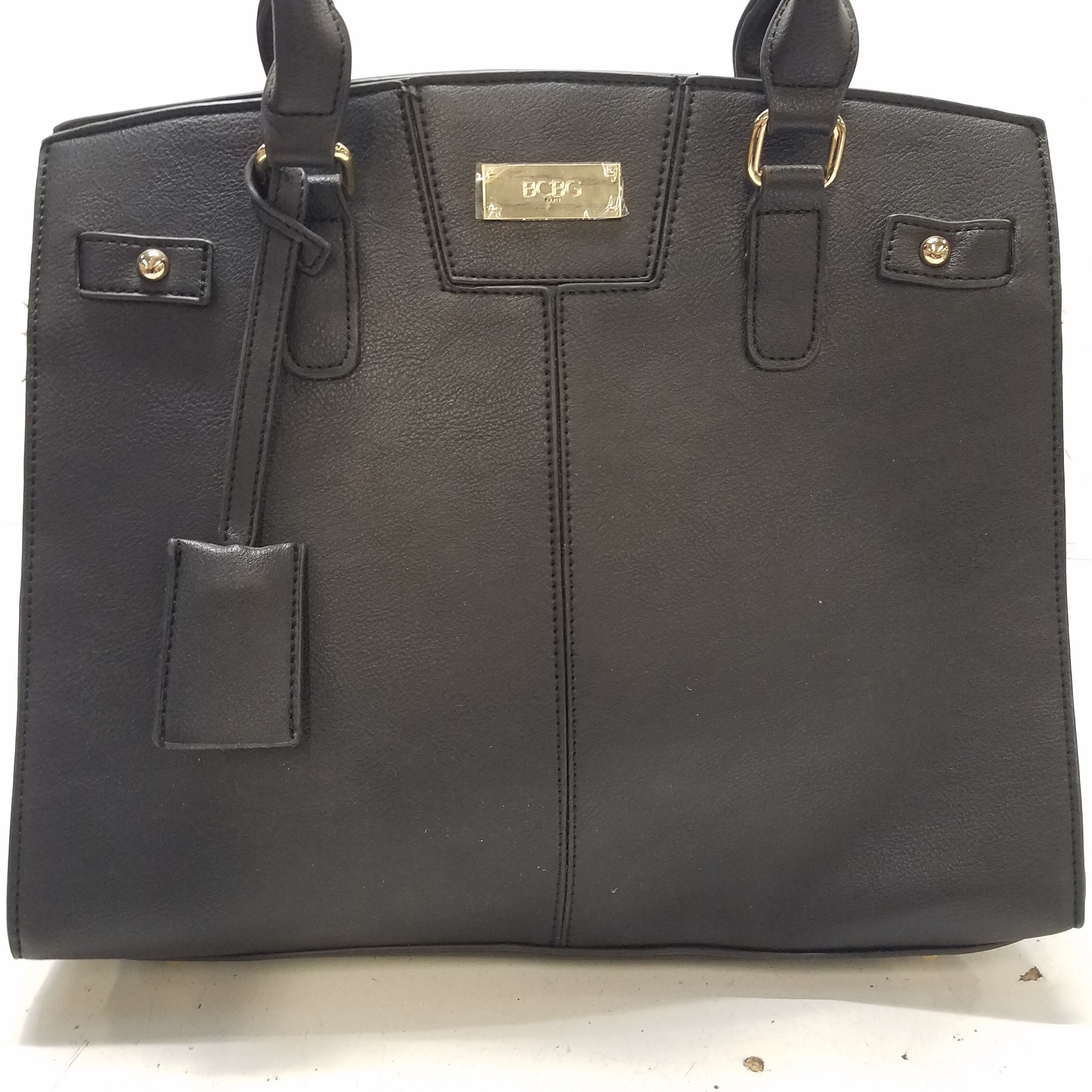 Leather handbag Bcbg Max Azria Black in Leather - 41816000