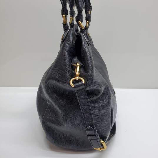 AUTHENTICATED MARC BY MARC JACOBS FRANCESCA LEATHER TOTE BAG image number 3