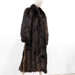 Vintage Women's Beaver Full Length Fur Coat