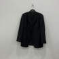 Mens Black Long Sleeve Noch Collared Three Button Blazer With Pants Size 42 image number 1