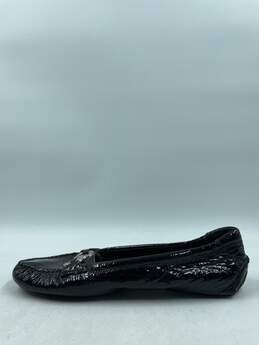 Authentic Prada Black Patent Chain Loafers W 10 alternative image