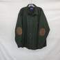 Pendleton Vintage Teal & Blue Wool Plaid Snap Button Shirt MN Size L image number 1