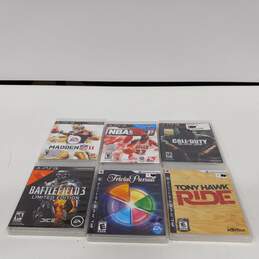 Lot of 6 PlayStation 3 Games