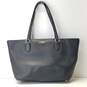 Kate Spade Black Leather Shopper Zip Tote Bag image number 1