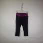 Womens Dri Fit Elastic High Waist Pull-On Activewear Cropped Leggings Size XS image number 1