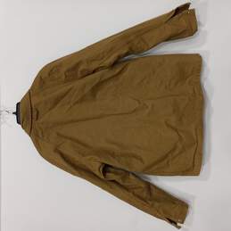 The North Face Men's Tan Full Snap Sturdy Denim Jacket Size L alternative image