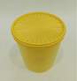 Vintage 70s Tupperware Servalier Yellow Gold Nesting Canister Set image number 2