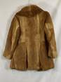 Fur Brown Coat - Size Small image number 2