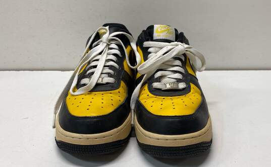 Nike Air Force 1 '07 Varsity Maize Black Yellow Casual Sneakers Men's Size 9 image number 2